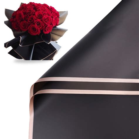 luxury flower wrapping paper